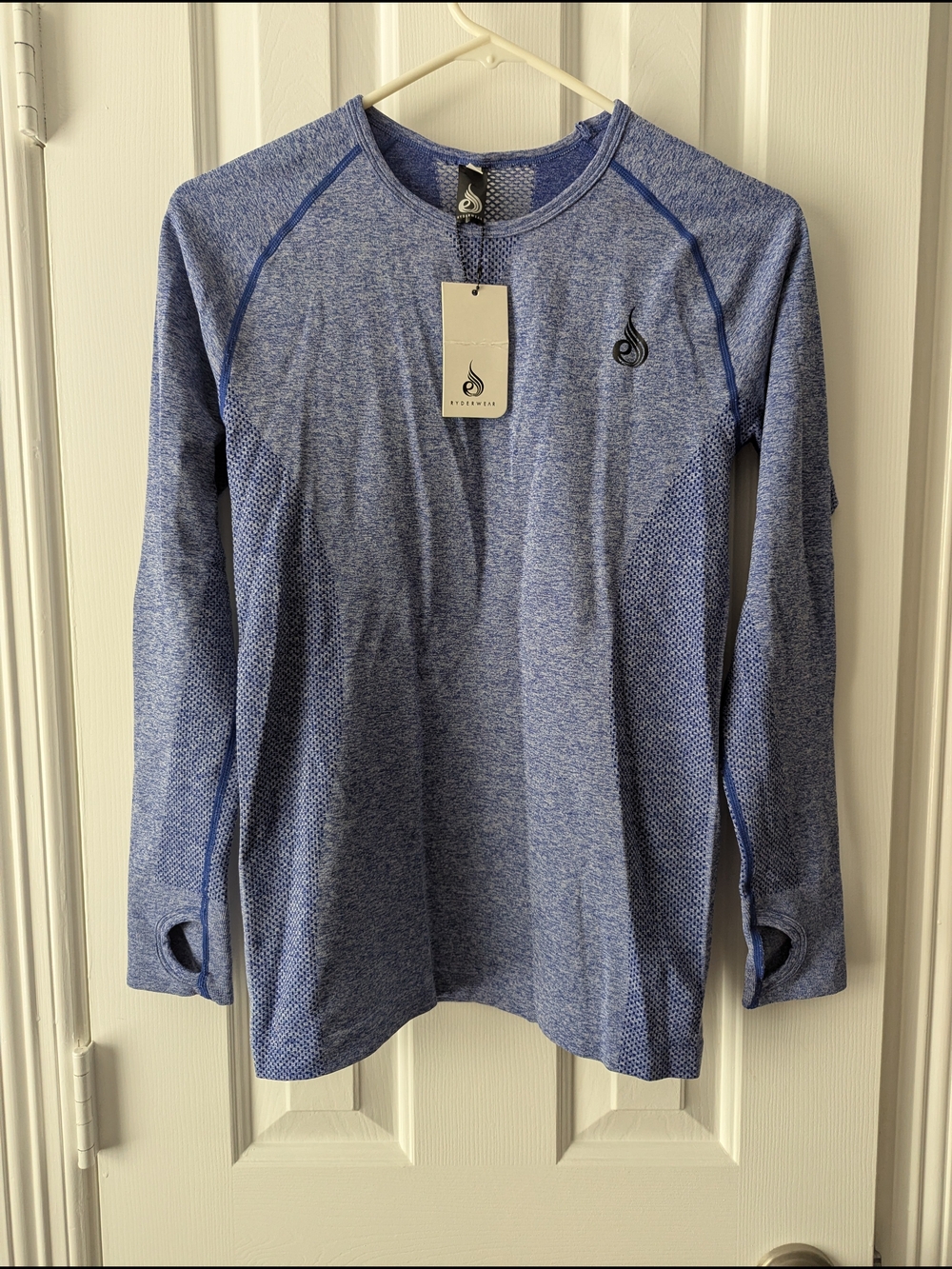 Ryderwear Blue Long-Sleeve Performance Tee